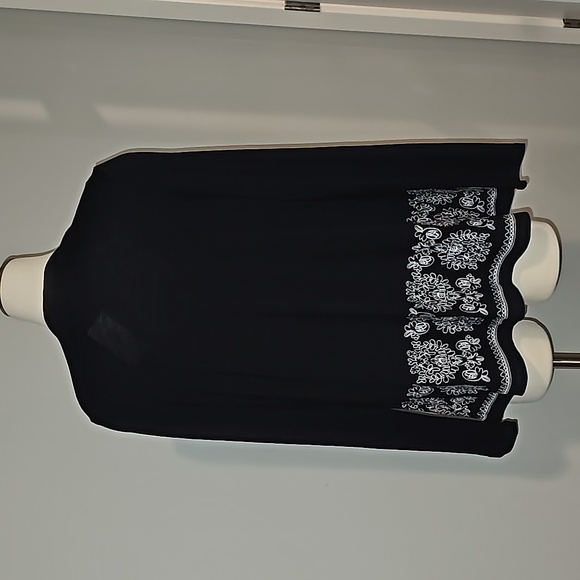 Cupio long sleeved open sweater black & white soft & Comfy NWT - Picture 6 of 13